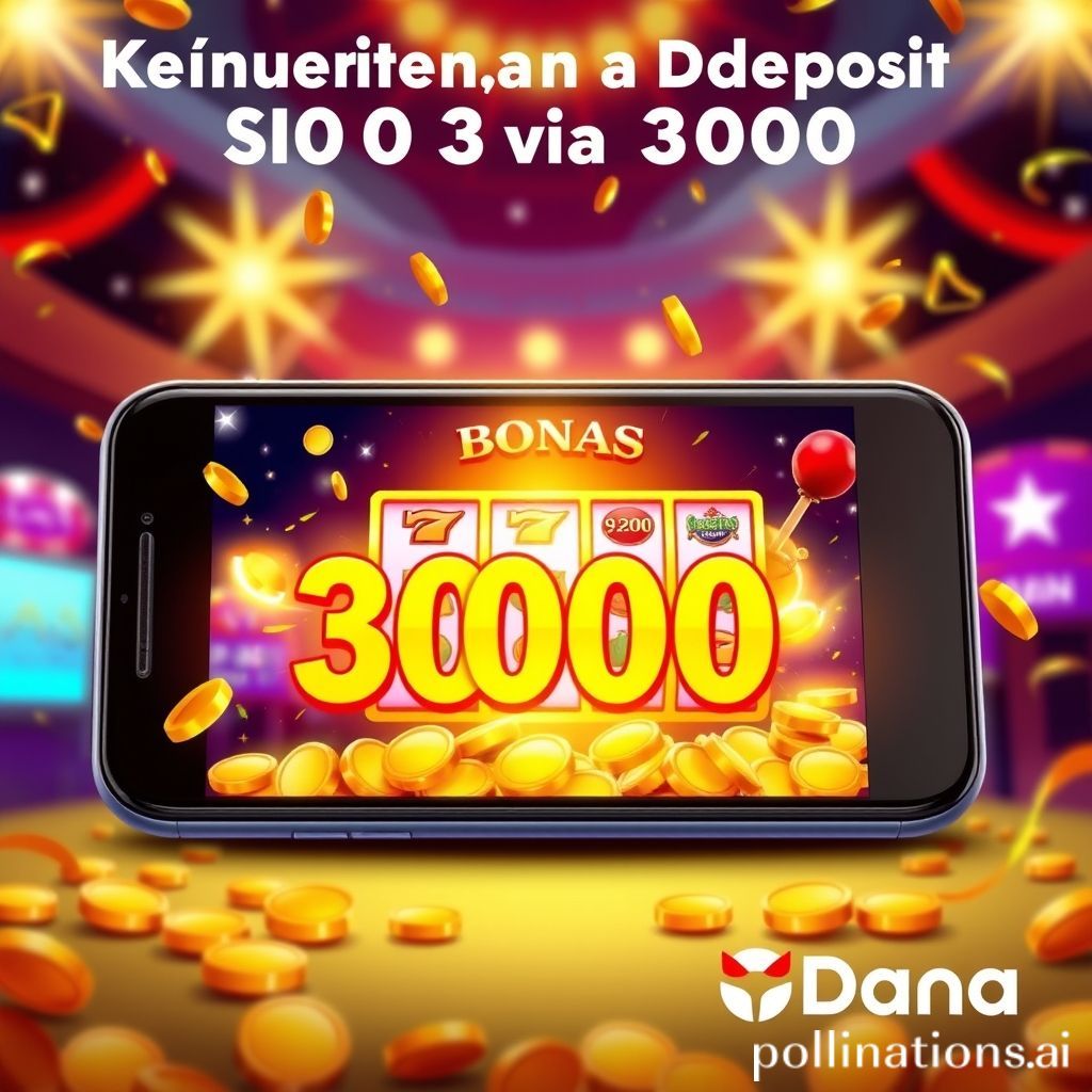  Keuntungan Deposit Slot 3000 via Dana